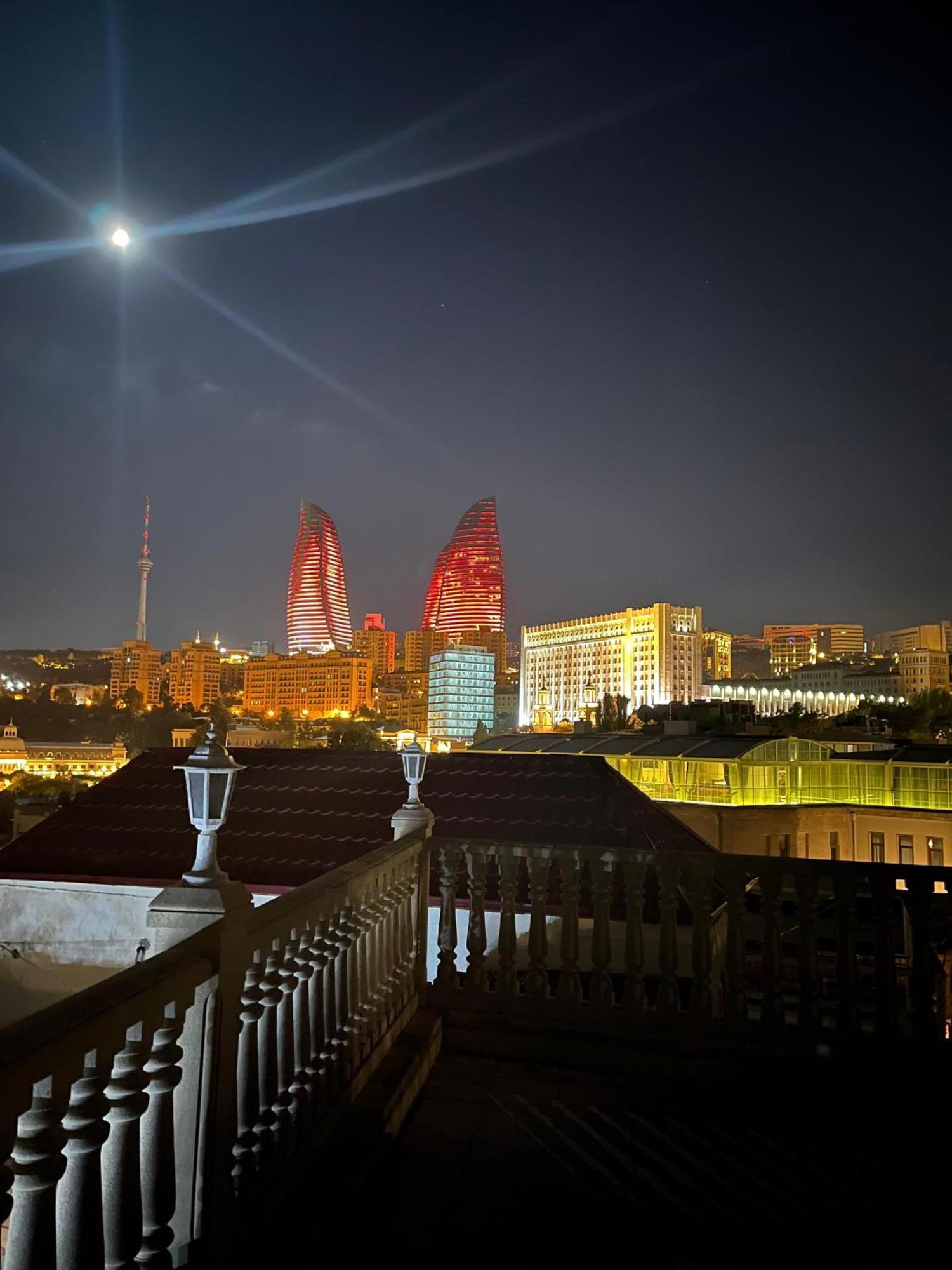 Cafe Terrace Hostel Baku Kültér fotó