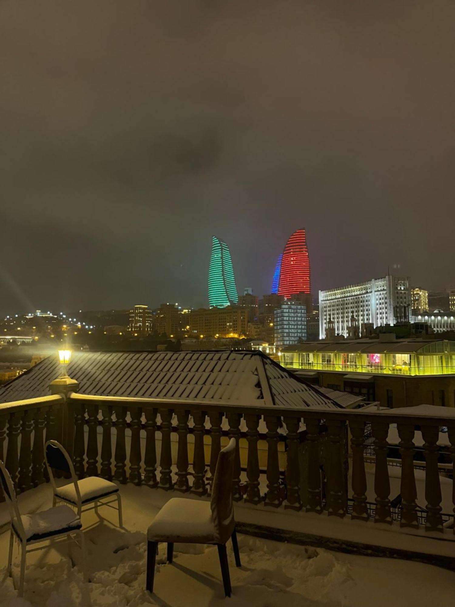 Cafe Terrace Hostel Baku Kültér fotó